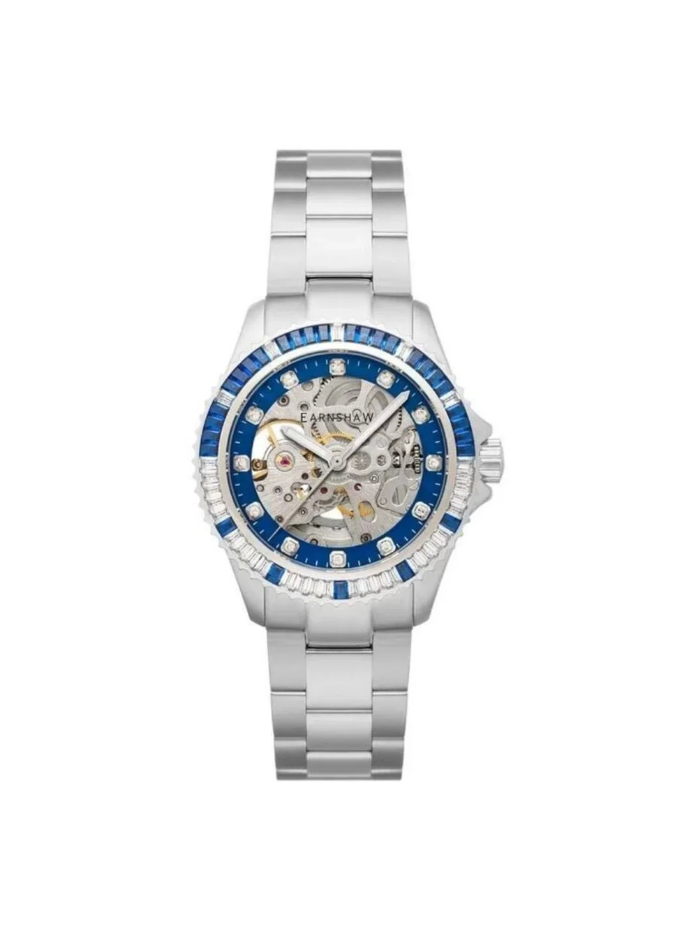 NWT Thomas Earnshaw Martineau Blue Dial Ladies Watch